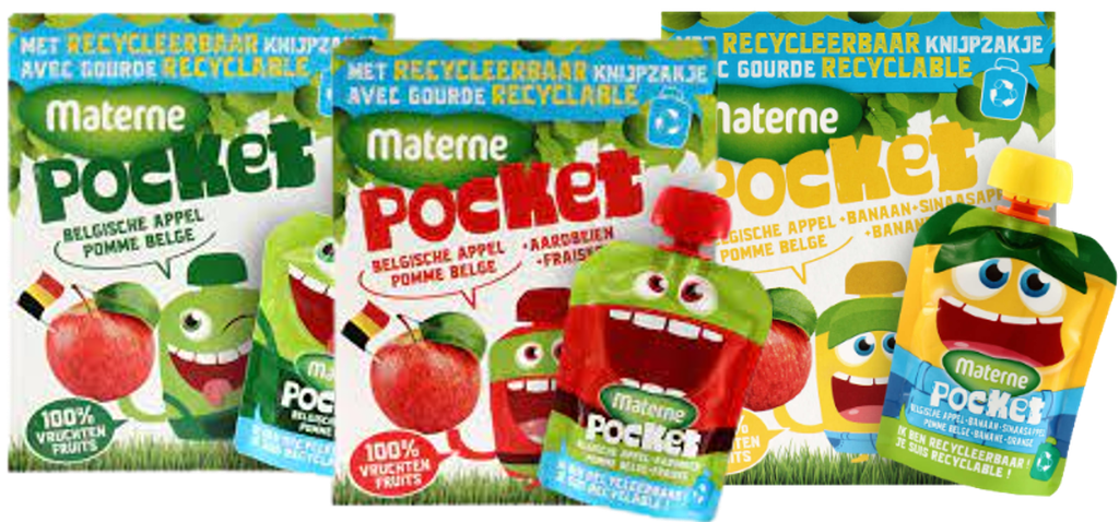 Compote pocket pack découverte 6x (4x90g) 