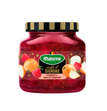 Confit d'Oignons Framboises et marc de Champagne 6x210g 