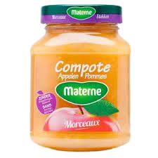 [CO03] Compote Pommes Morceaux sans sucre ajouté 8x350g 