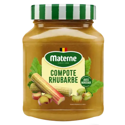 [CO06] Compote Rhubarbe 8x375g 