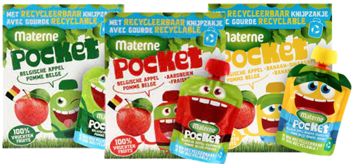[PO04] Compote pocket pack découverte 6x (4x90g) 