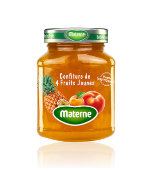 [EX03] Confiture 4 fruits jaunes 8x450g 