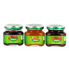 [EX20] Confitures Miniatures Pack Trio (cerise-abricot-fraise) 6 x (3x50g) 
